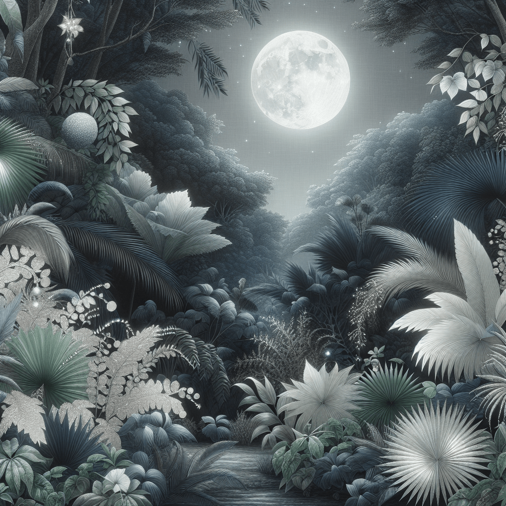 Midnight Jungle Secrets Paint By Numbers Art