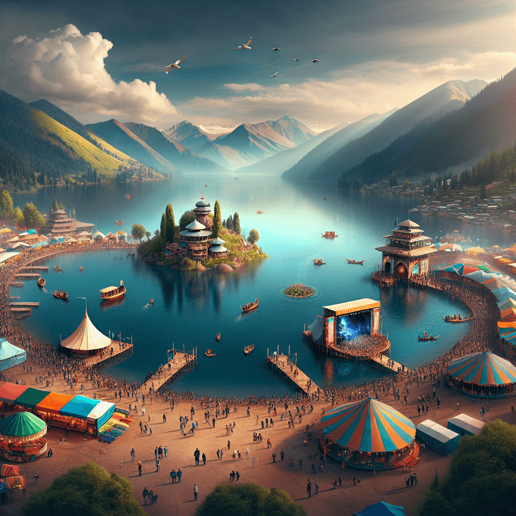 Bled Island Festival - Lake Bled, Slovenia DIY Paint By Numbers