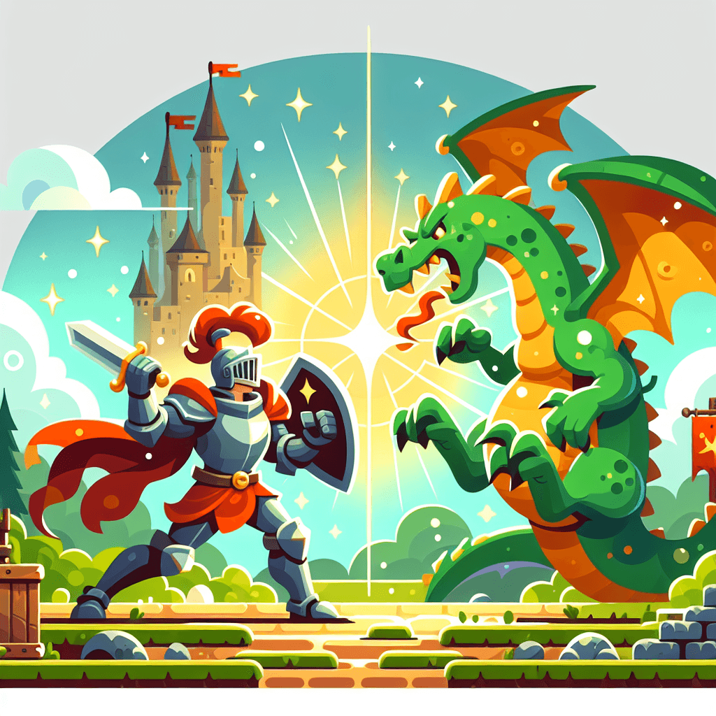 Epic Hero's Journey Number Painting