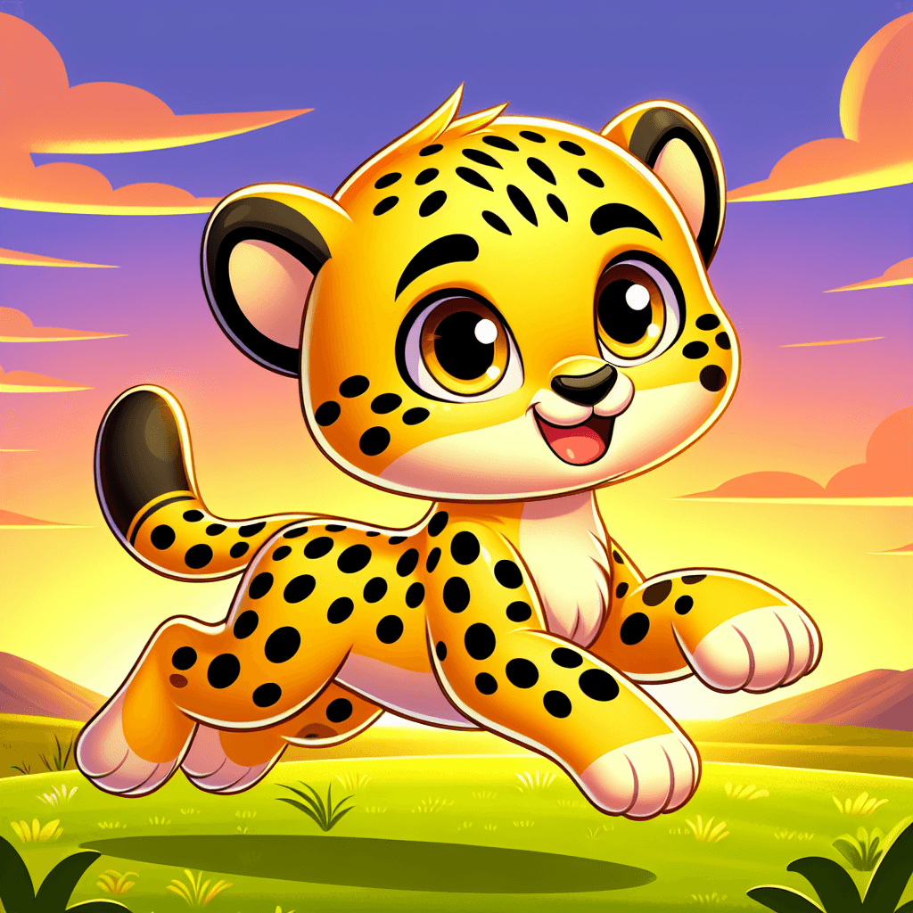 Cheery Cheetah DIY Paint By Numbers