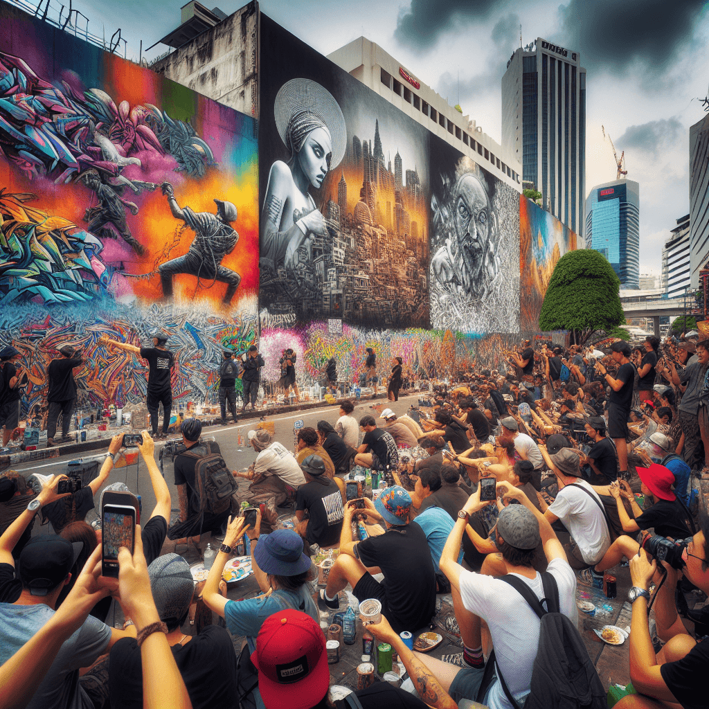 International Street Art Festival - France Painting Number Kit