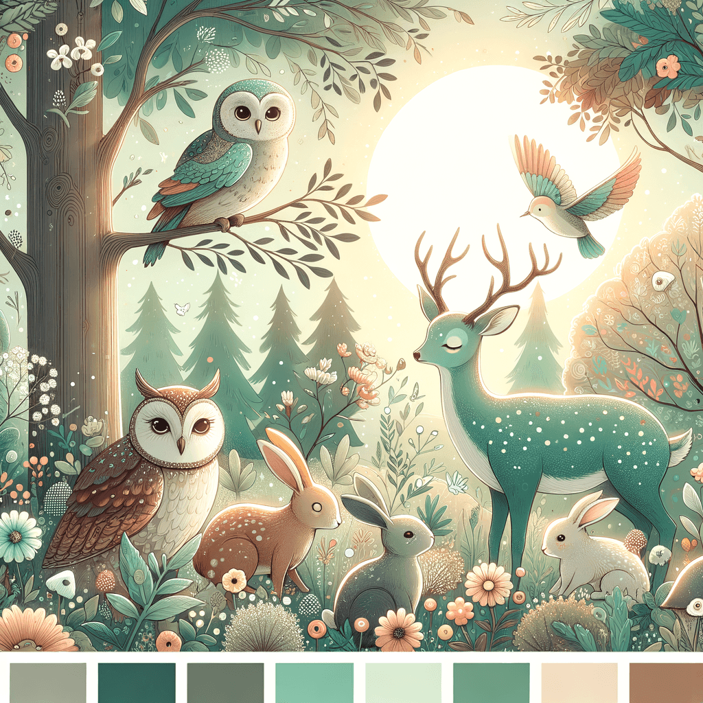 Enchanted Forest Gathering Paint By Number