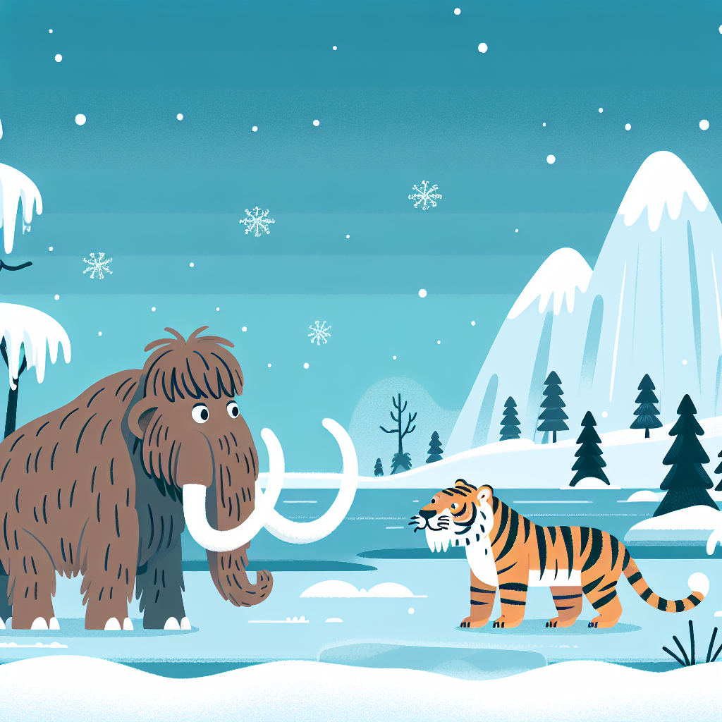 Ice Age Creatures Quest Paint By Numbers Art