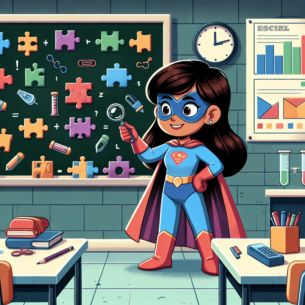 Superhero School Adventure Paint By Color