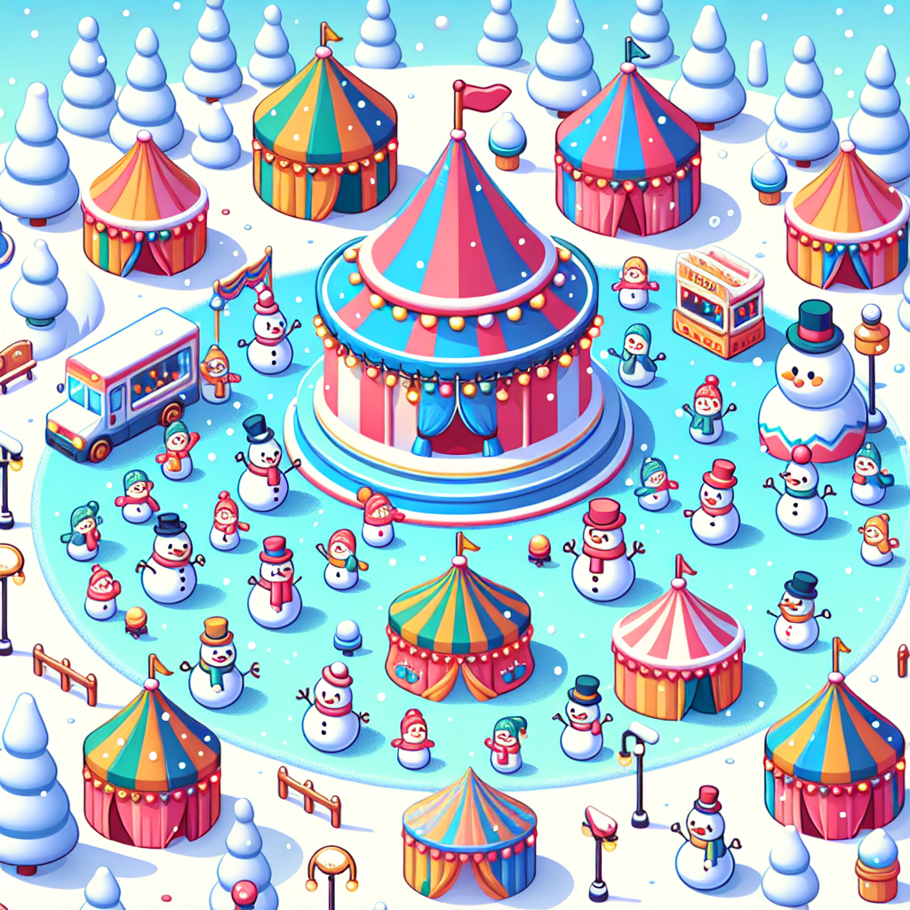 Winter Carnival Celebration Paint By Numbers