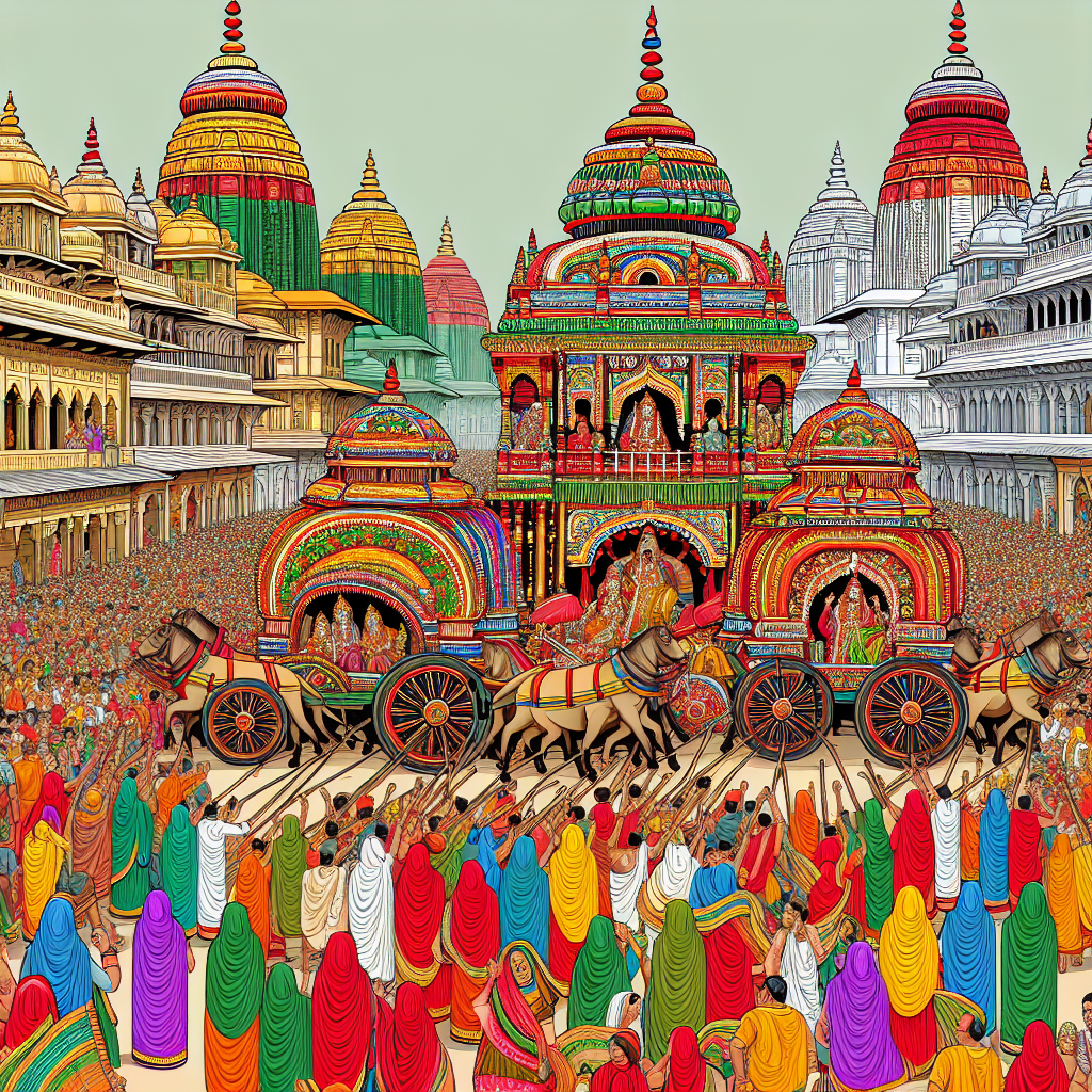 Rathayatra - Puri, India Paint By Color