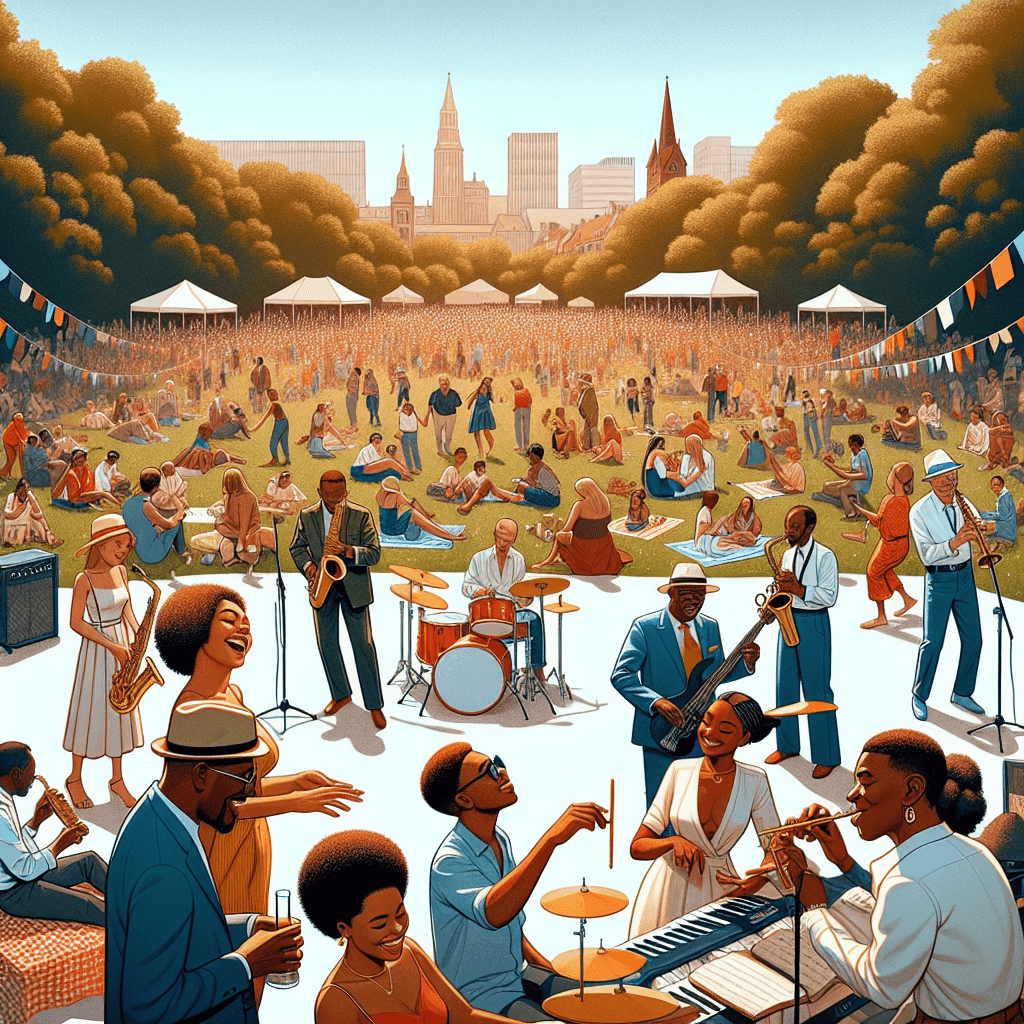 Copenhagen Jazz Festival Numbered Painting Kits