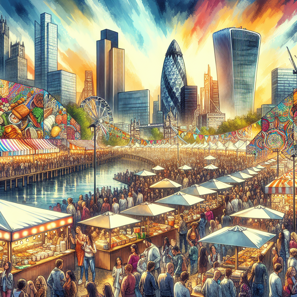 Taste Of Chicago - Illinois, USA Paint By Numbers Art