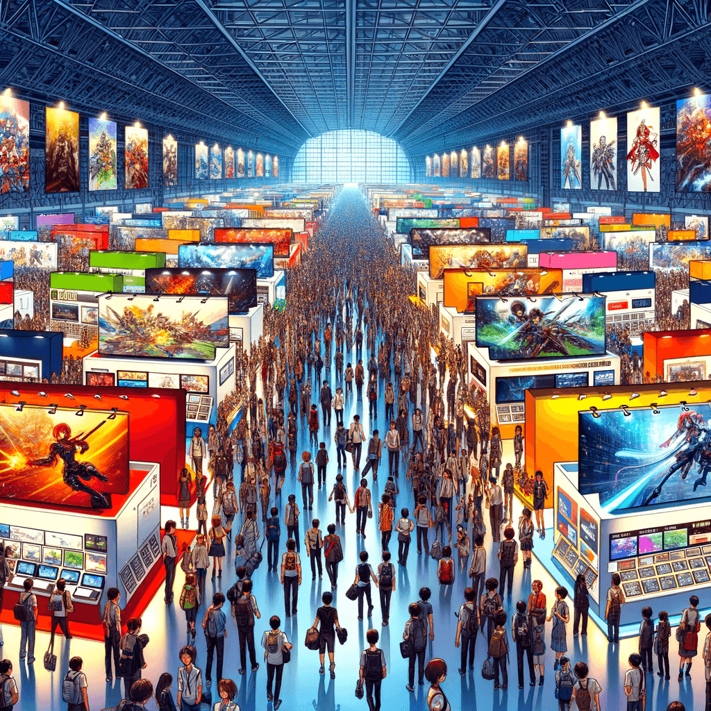 Tokyo Game Show - Japan Paint By Color