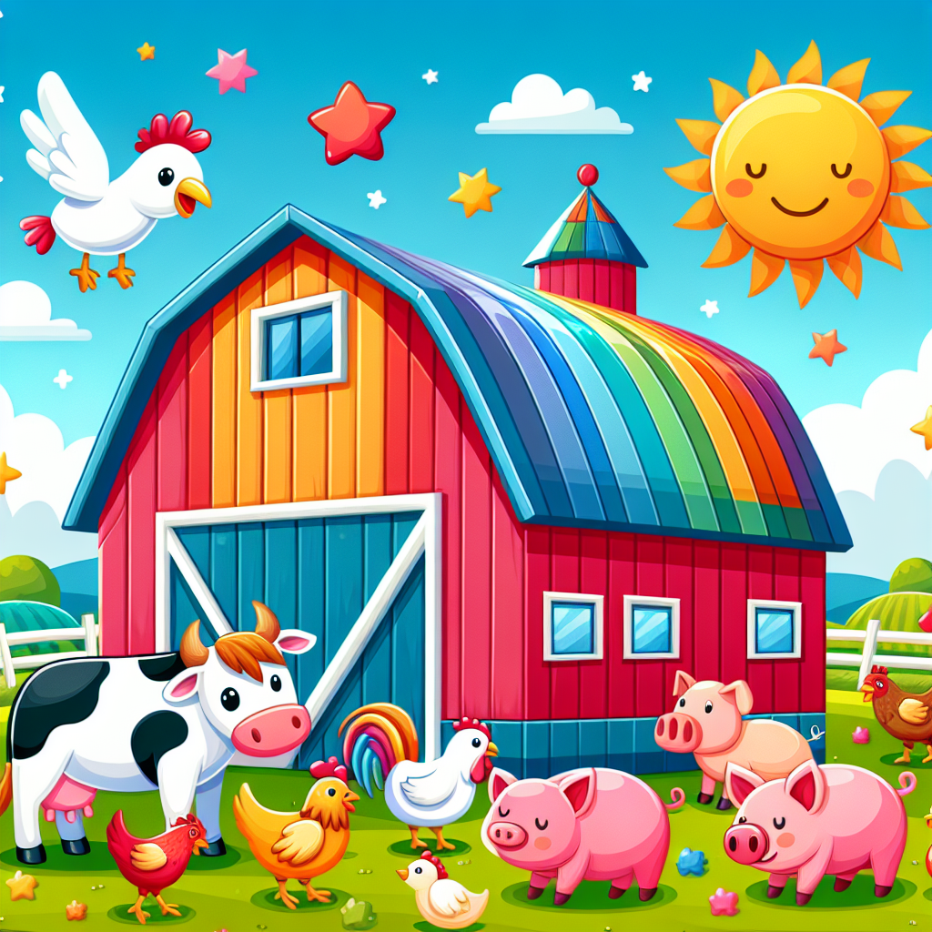 Festive Farmyard Celebration Numbered Painting Kits