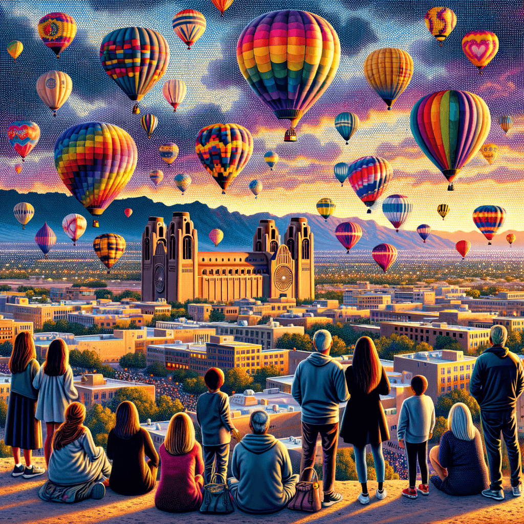 The International Balloon Fiesta Paint By Number
