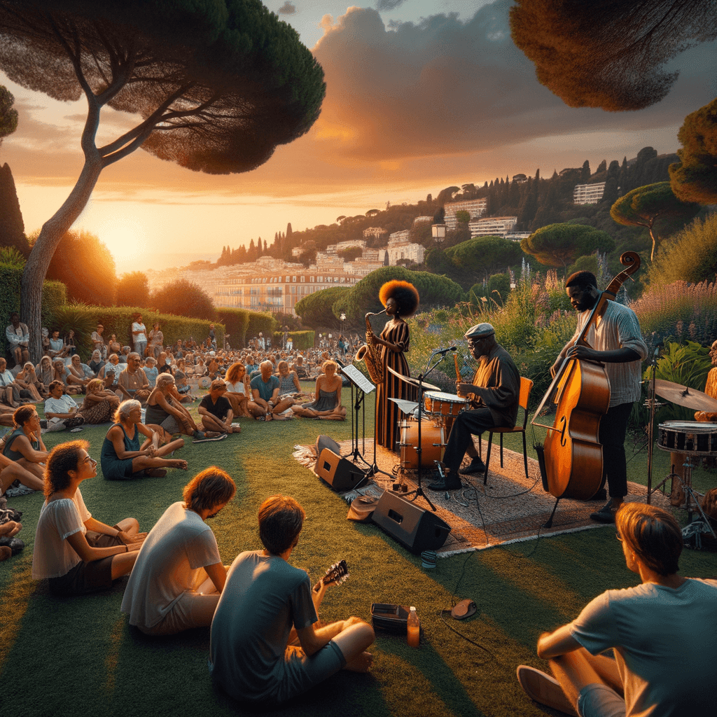 Nice Jazz Festival - France Number Painting