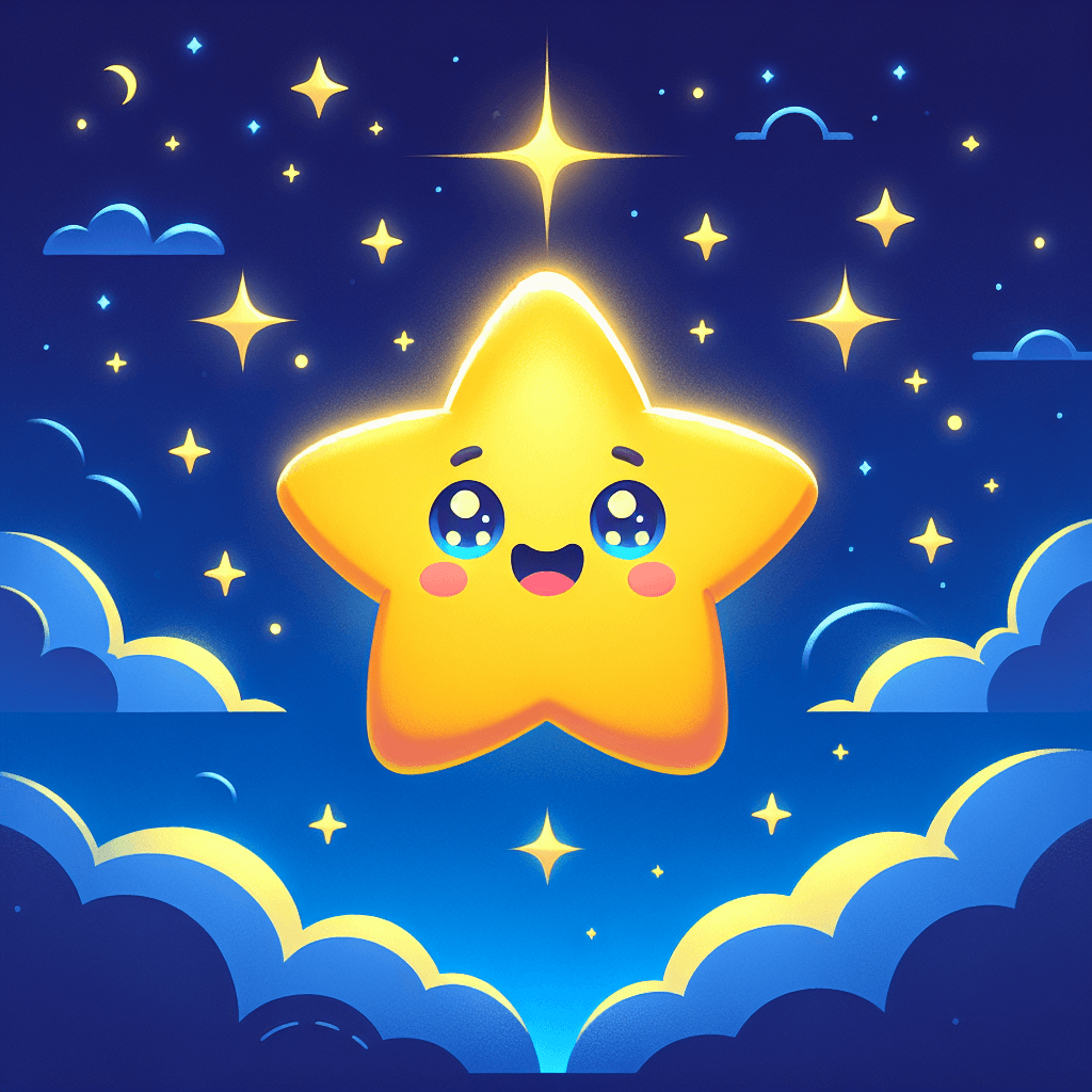 Twinkling Star DIY Paint By Numbers