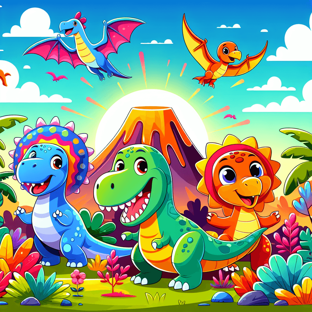 Dino Days Adventure Numbered Painting Kits