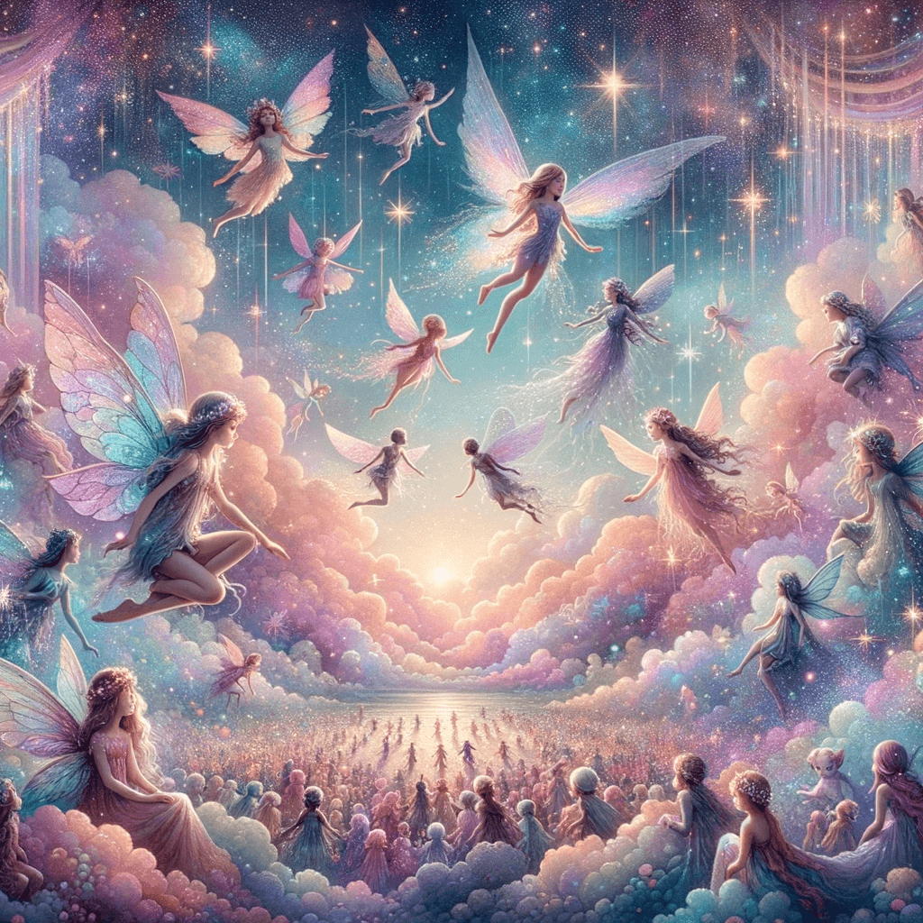 Magical Fairy Dreamscape Paint By Number
