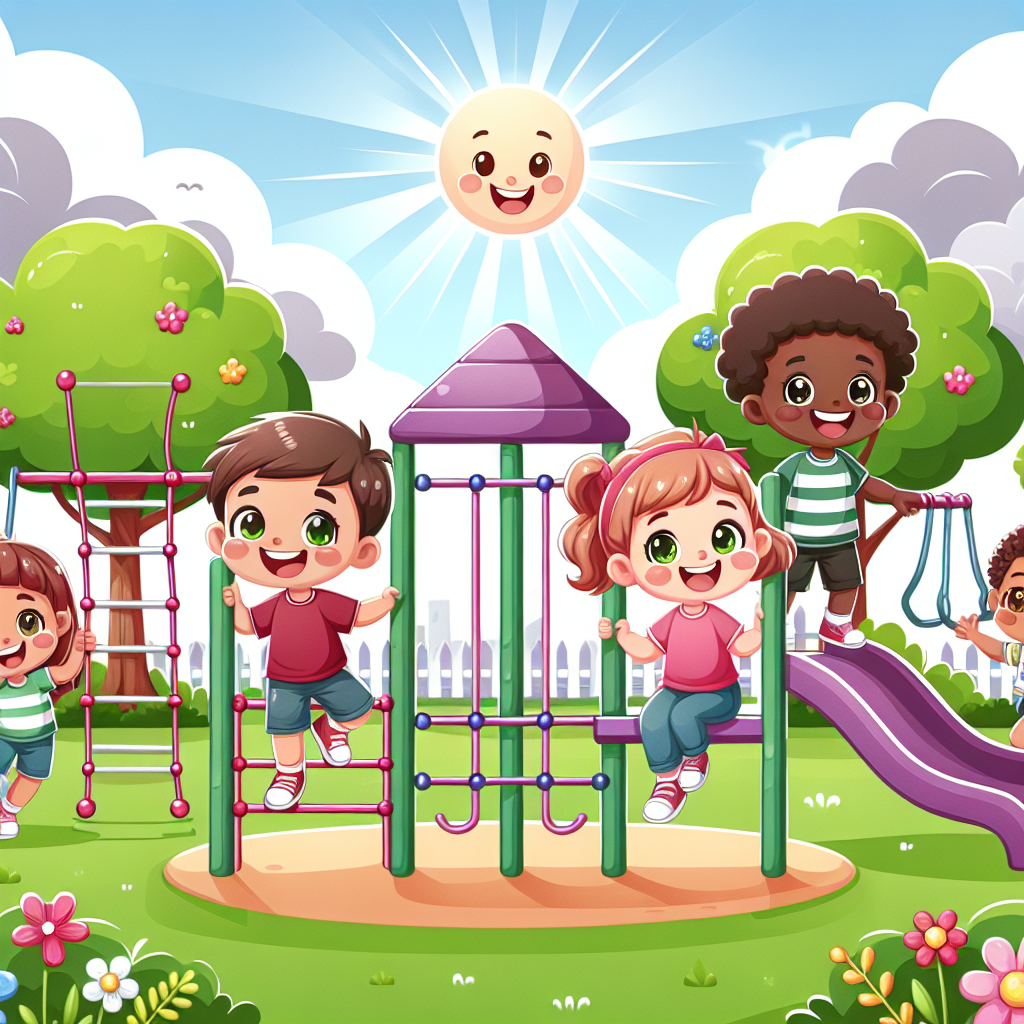 Whimsical Playground Adventure Numbered Painting Kits