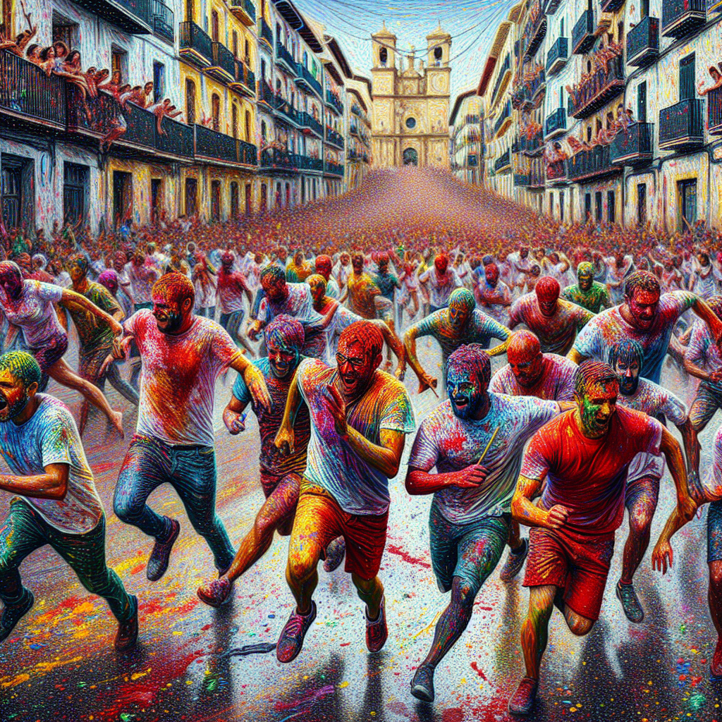 Cascamorras Festival - Guadix, Spain Painting Number Kit