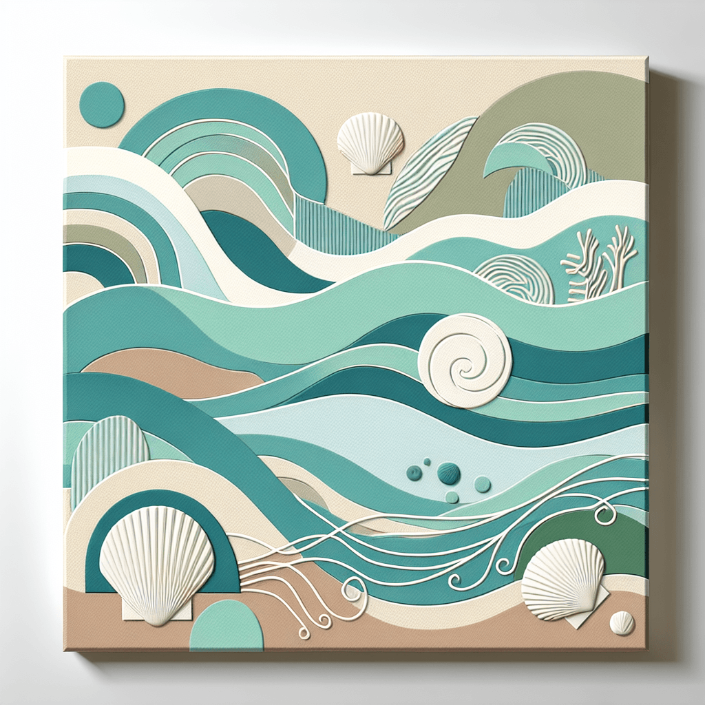 Ocean Bliss Wall Decor Paint By Color