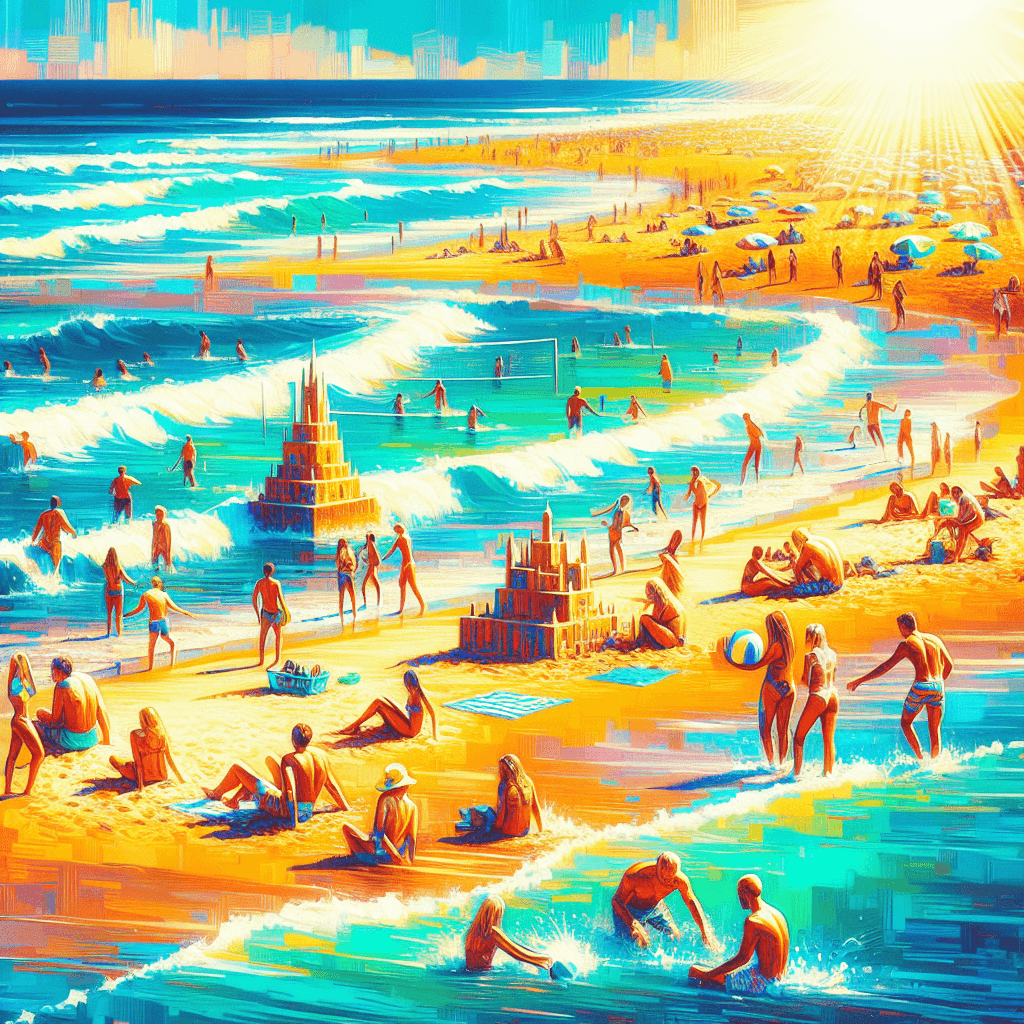Summer Bliss Coastline Paint By Numbers Kits