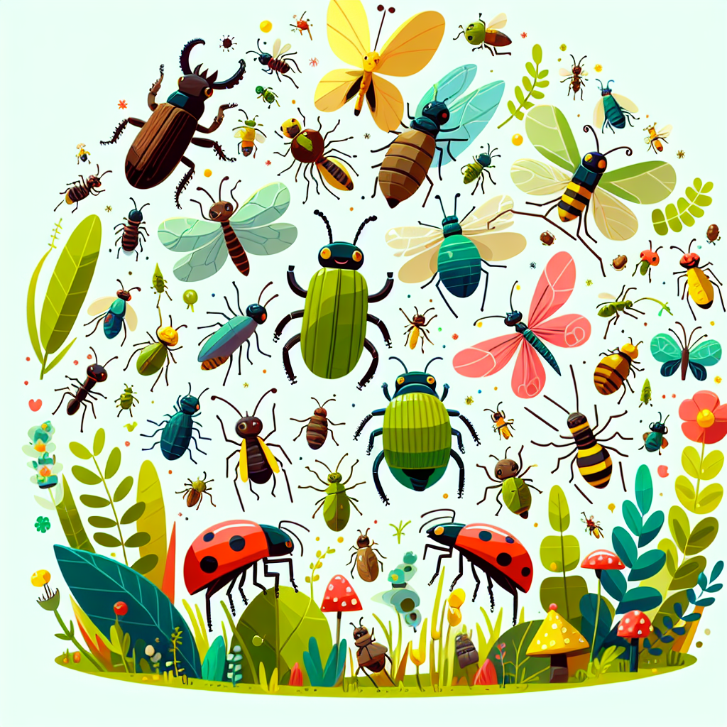 Inventive Insect Adventures Paint By Color