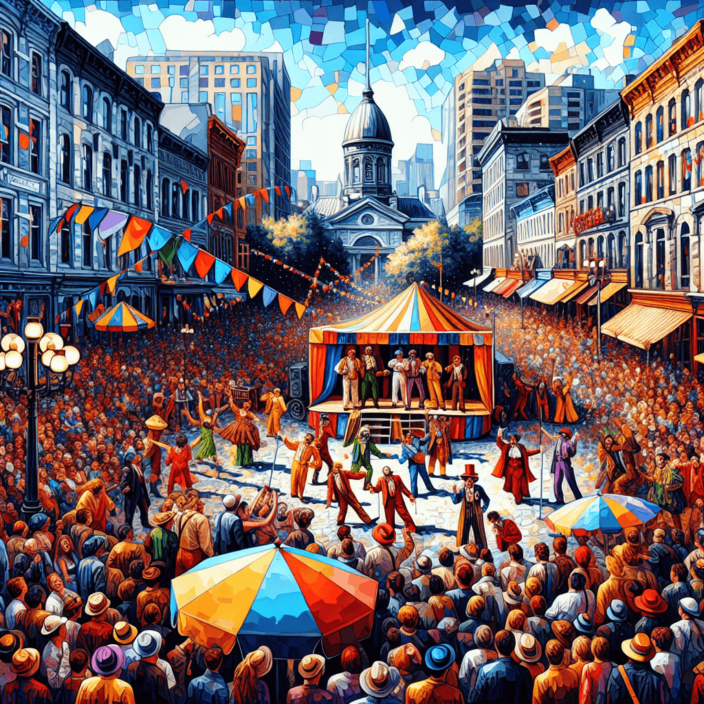 Just For Laughs Comedy Festival - Montreal Painting By Numbers Kit