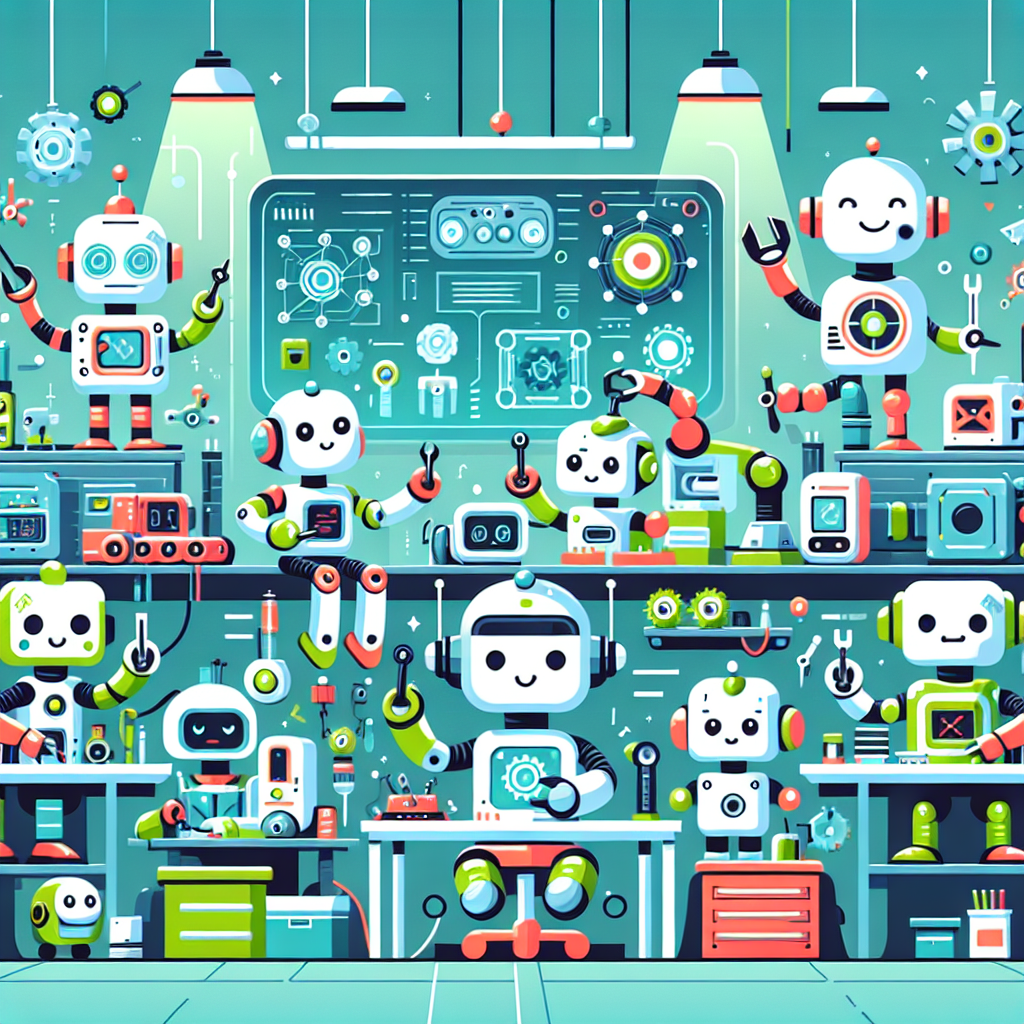 Robot Innovators' Workshop Paint By Number