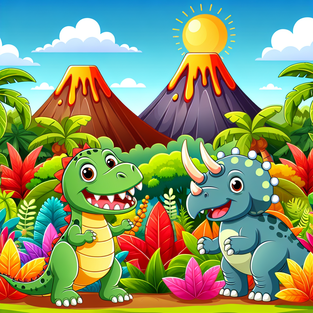 Dinosaur Playland Paint By Numbers Kits
