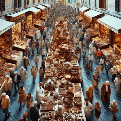 Eurochocolate Festival - Italy Painting By Numbers Kit