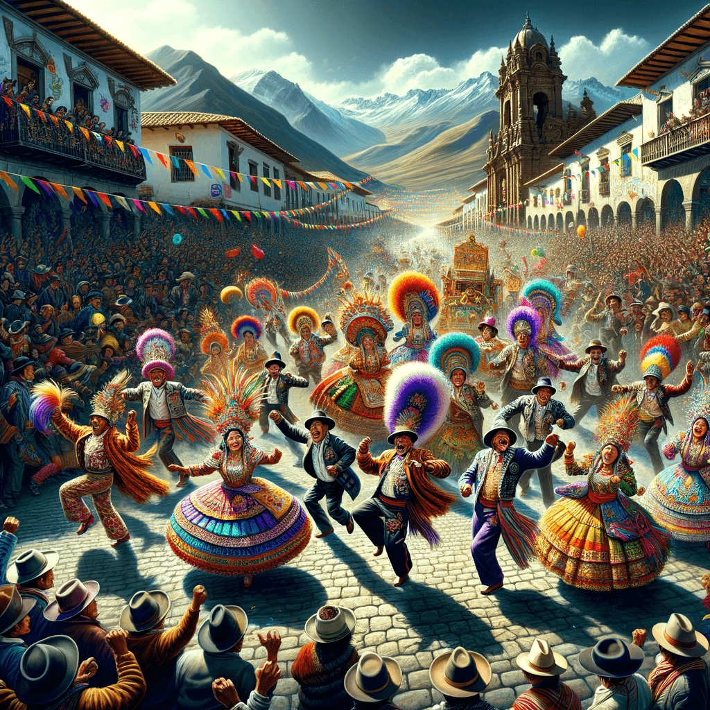 Fiesta De La Virgen De La Candelaria - Peru DIY Paint By Numbers