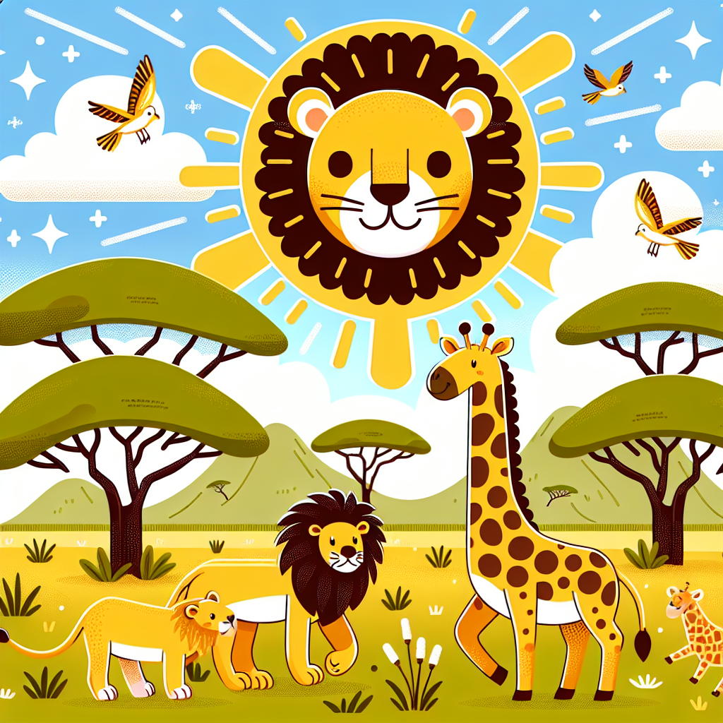Savannah Wildlife Wonders Painting Number Kit