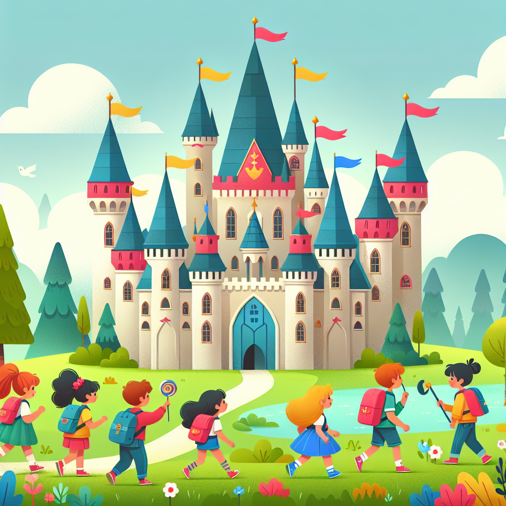 Magical Castle Journey Paint By Color