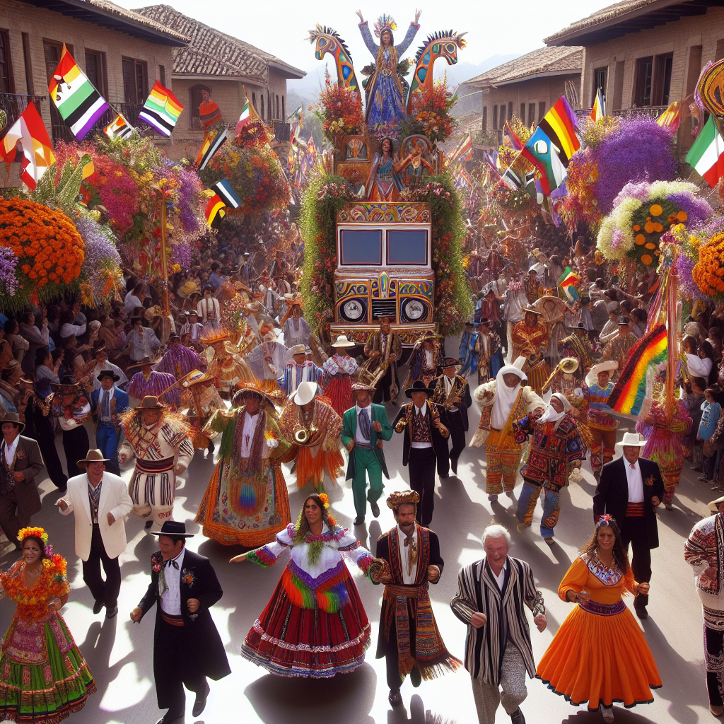 Fiesta De La Tirana Painting Number Kit