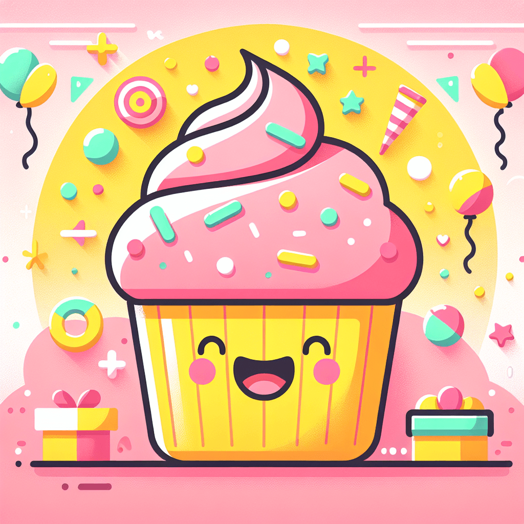 Cheerful Cupcake Paint By Numbers Kits