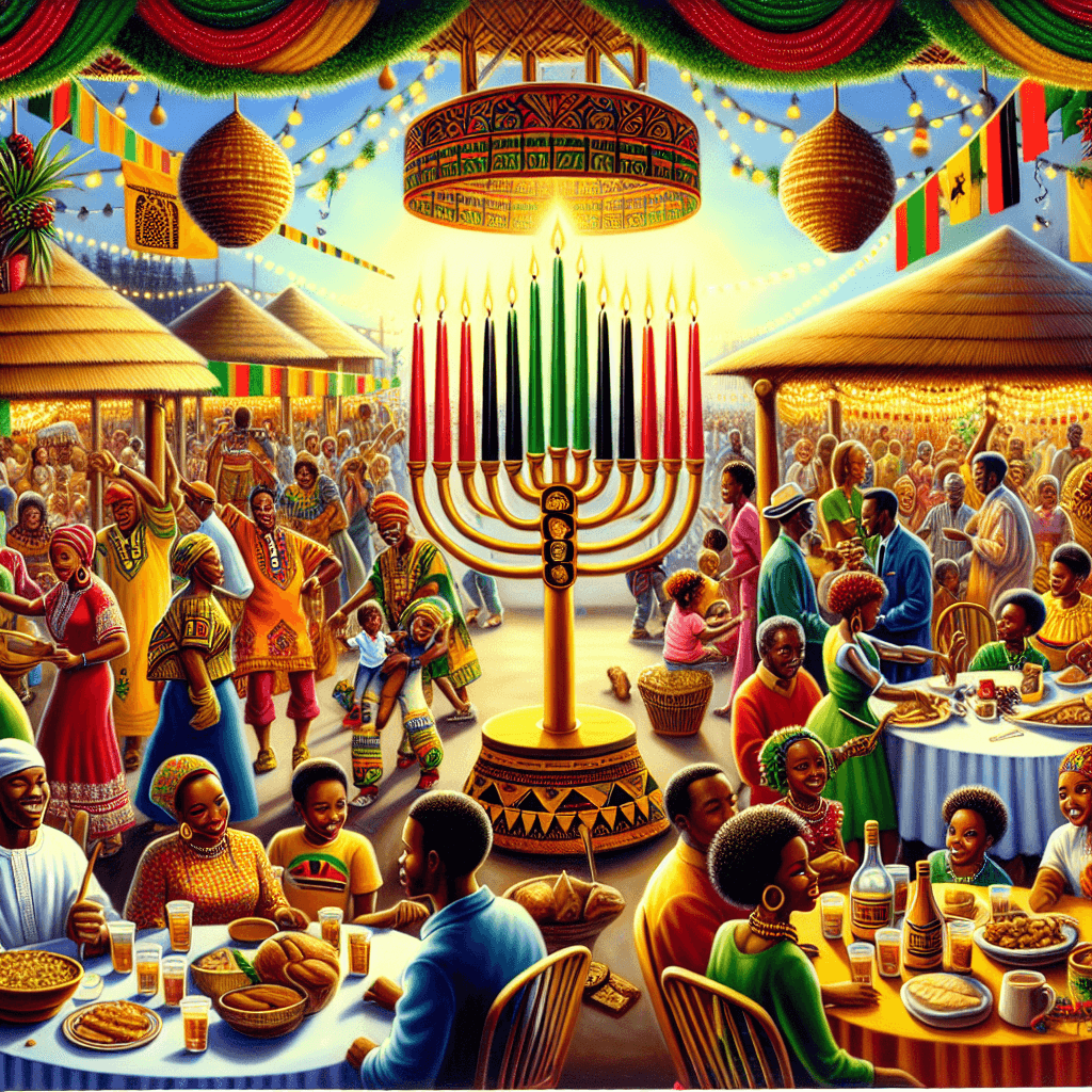 Kwanzaa Festival Paint By Numbers Kits