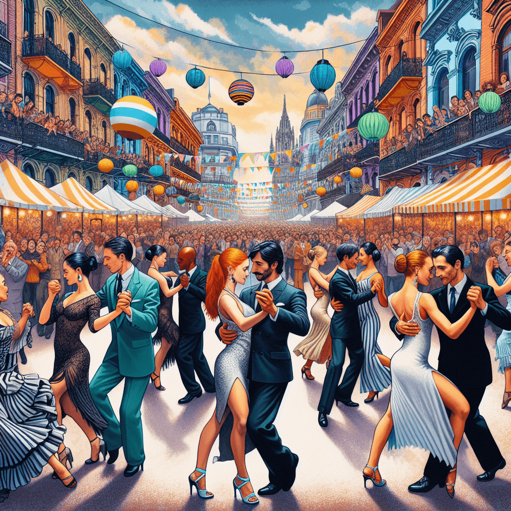 Festival Internacional De Tango Paint By Numbers