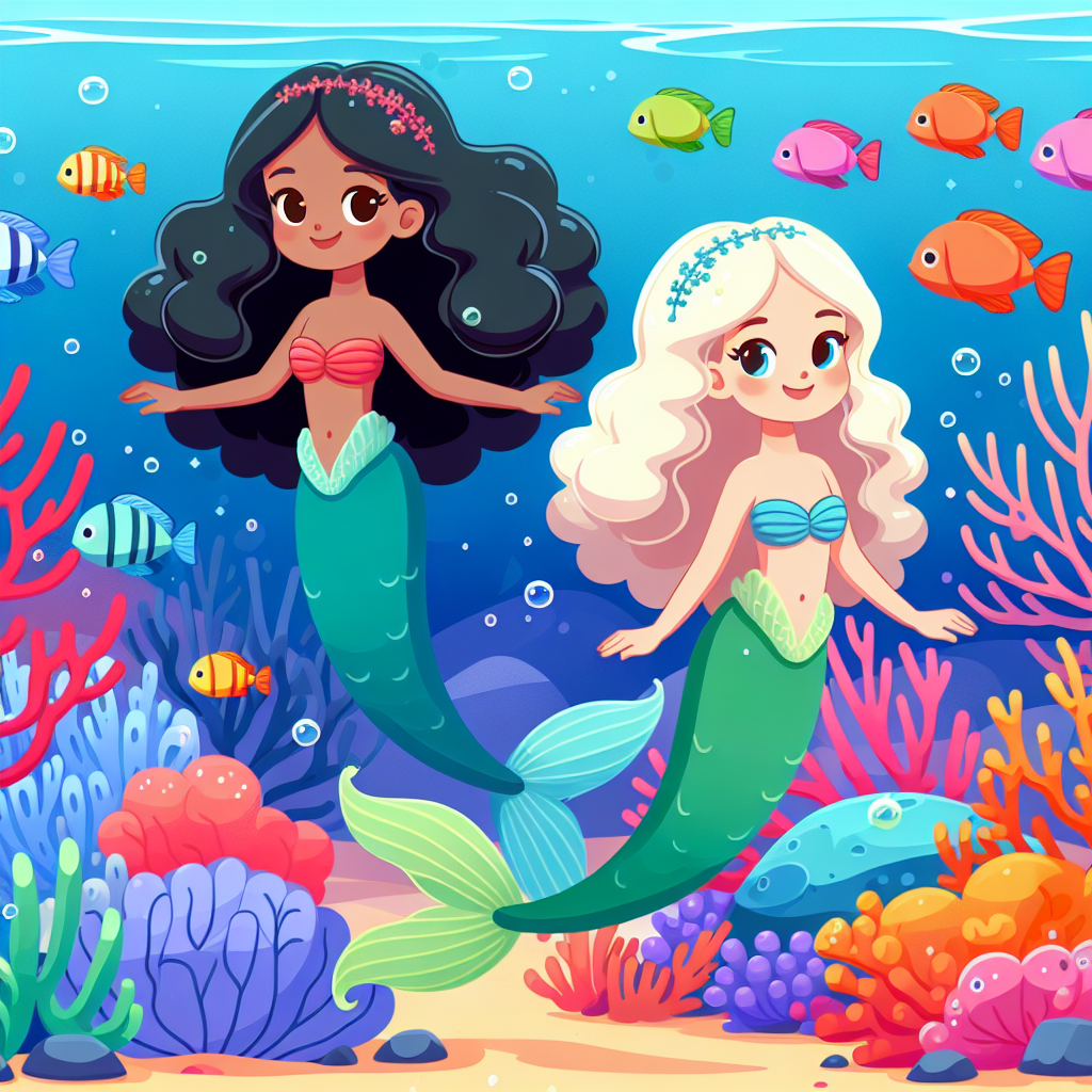 Magical Mermaids Cove Number Painting