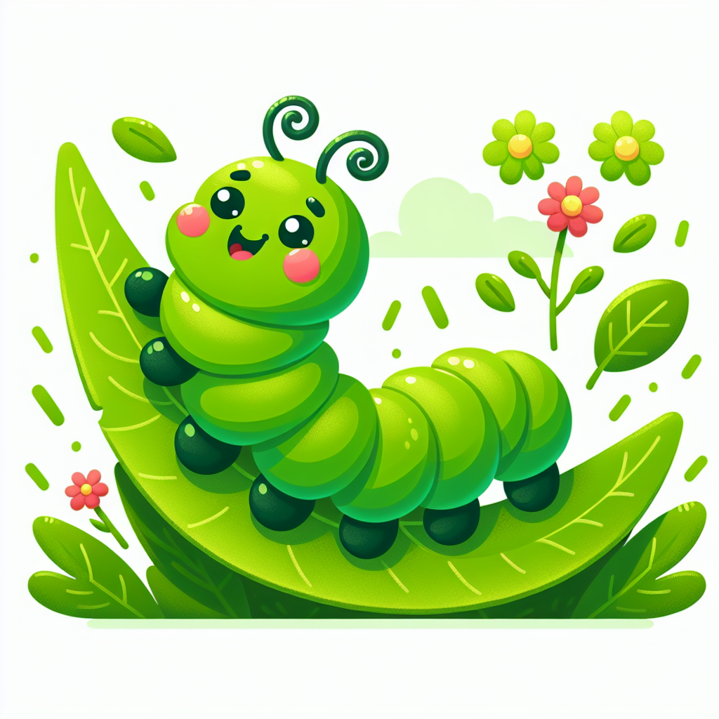 Curly Caterpillar Paint By Numbers Art