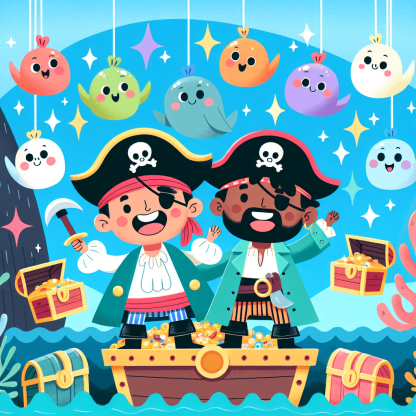 Jolly Pirate Adventure DIY Paint By Numbers