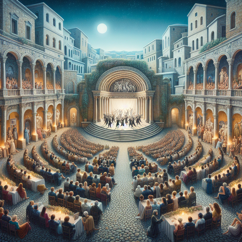 Spoleto Festival Dei Due Mondi - Spoleto, Italy Painting By Numbers Kit