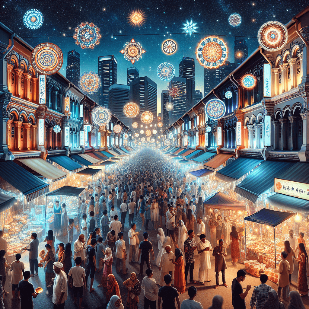 Diwali Lights Festival - Singapore Paint By Numbers