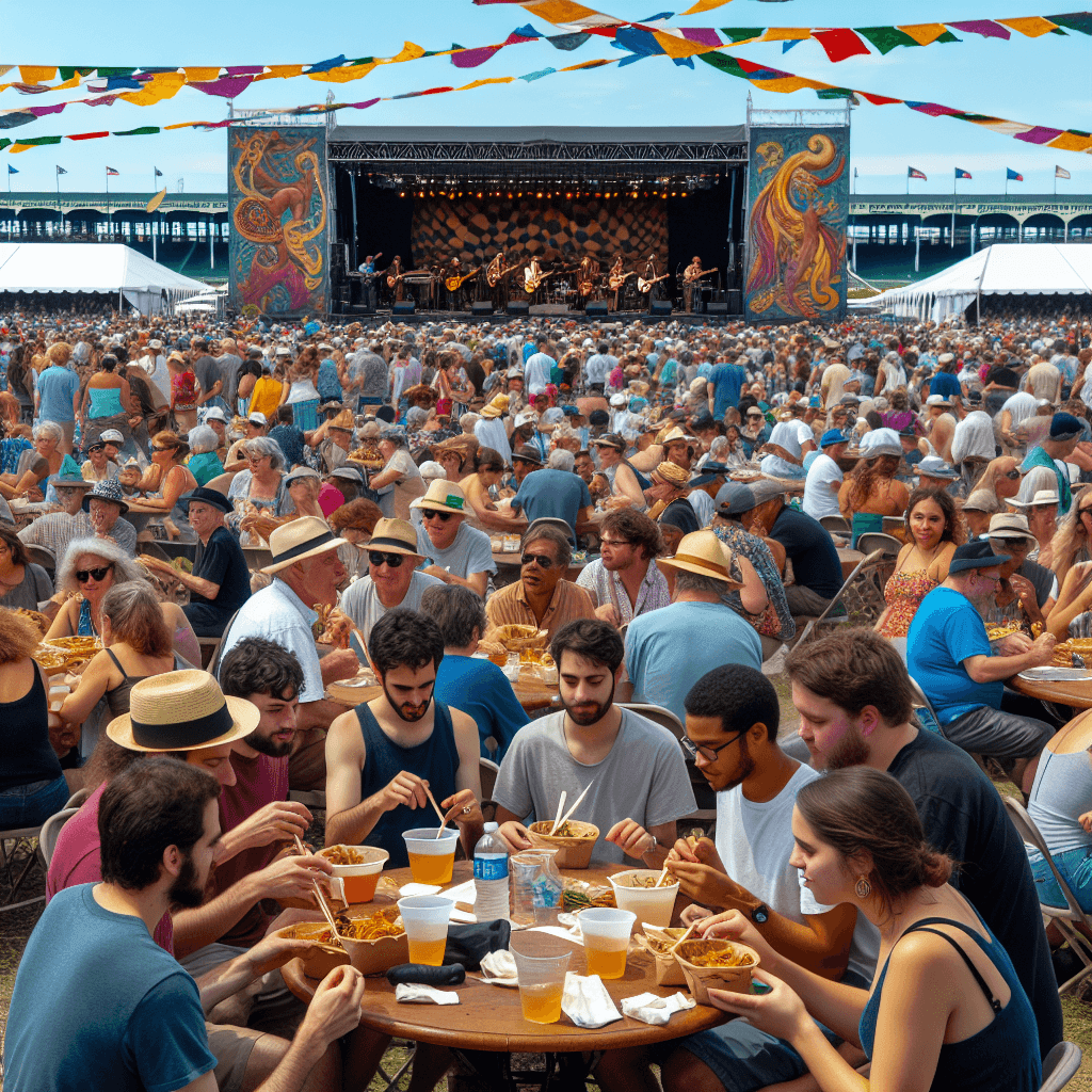 New Orleans Jazz & Heritage Festival - Louisiana, USA Painting By Numbers Kit