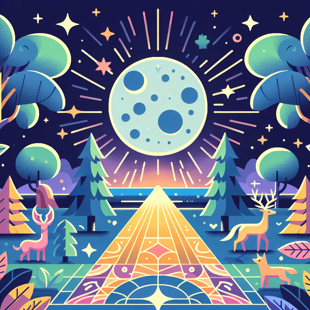 Moonlit Adventure Quest Paint By Number
