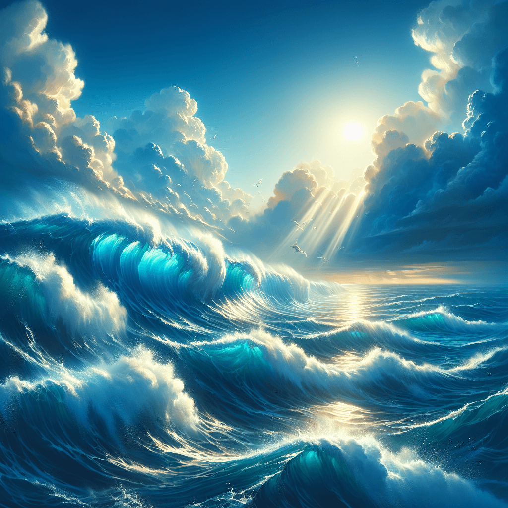 Dynamic Ocean Surf Paint By Numbers