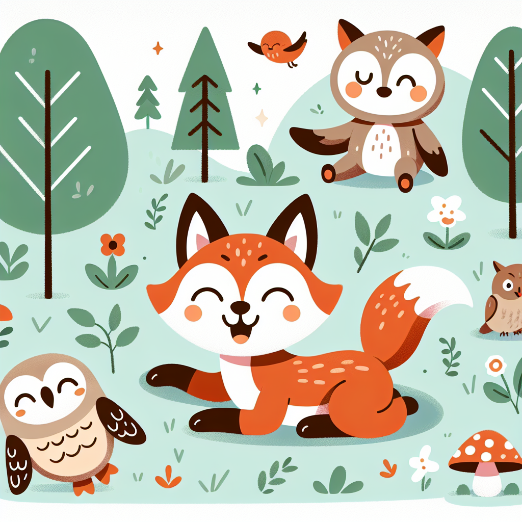 Fantastic Forest Frolic Paint By Numbers