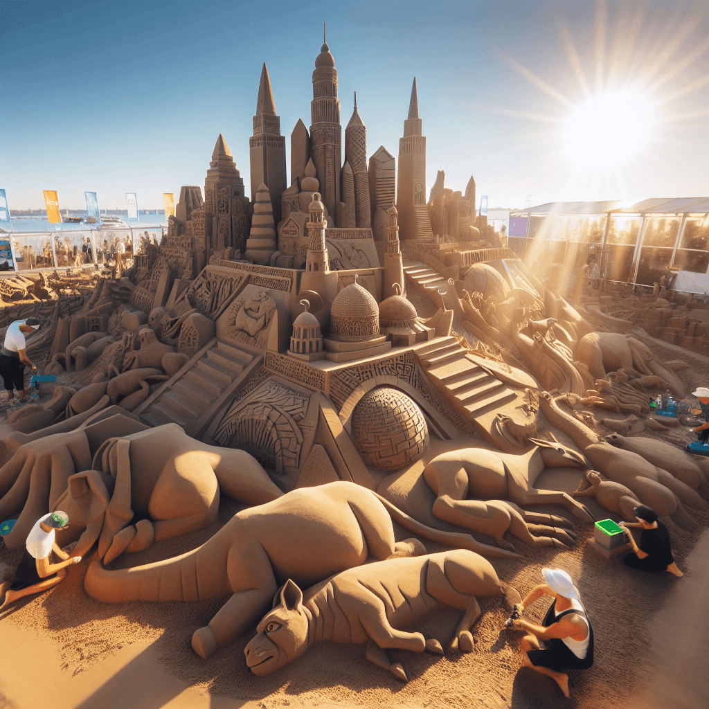 International Sand Sculpting Festival - Portugal Painting Number Kit