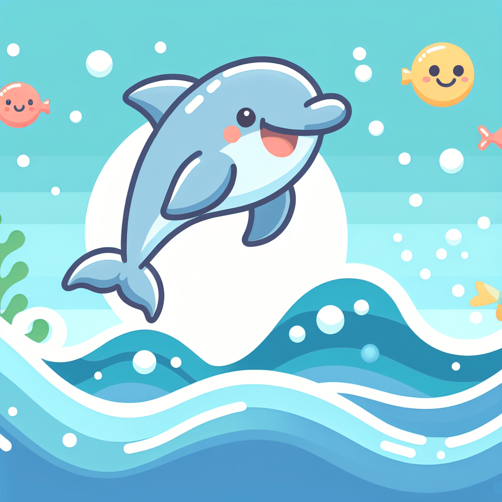 Playful Dolphin Adventure DIY Paint By Numbers
