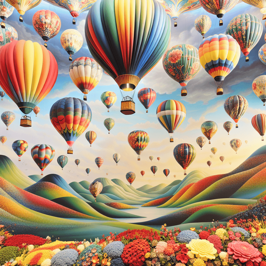 Fantasy Balloon Ride Paint By Numbers Kits