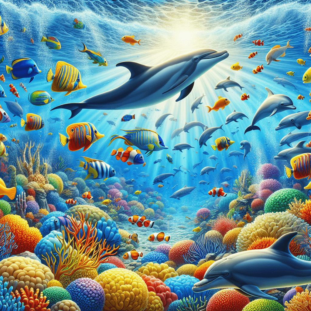 Vibrant Underwater Fantasy DIY Paint By Numbers