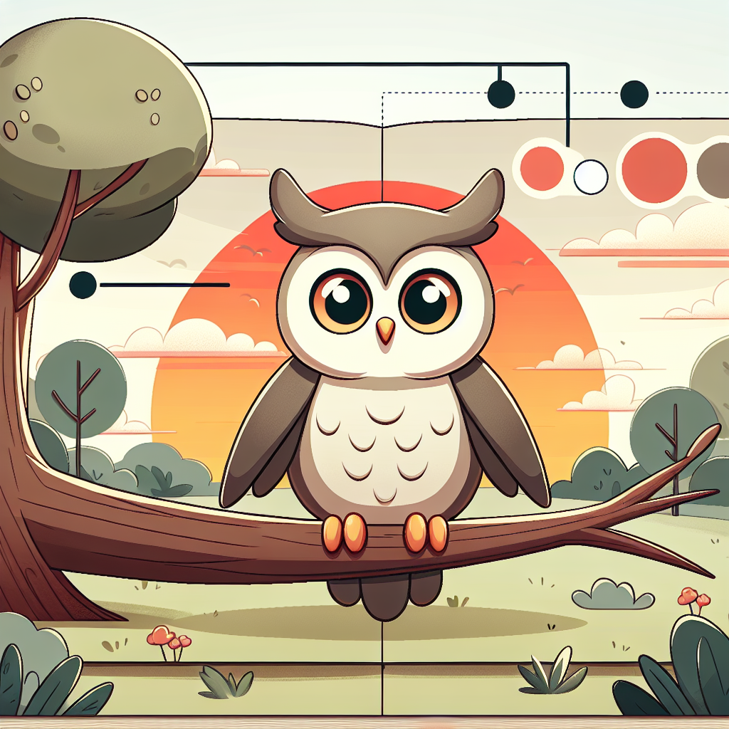 Wise Owl At Dusk Paint By Numbers Art