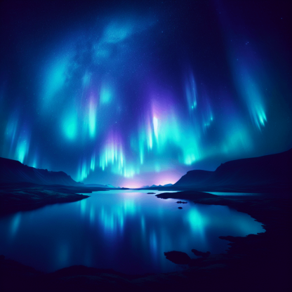 Mystical Aurora Numbered Painting Kits